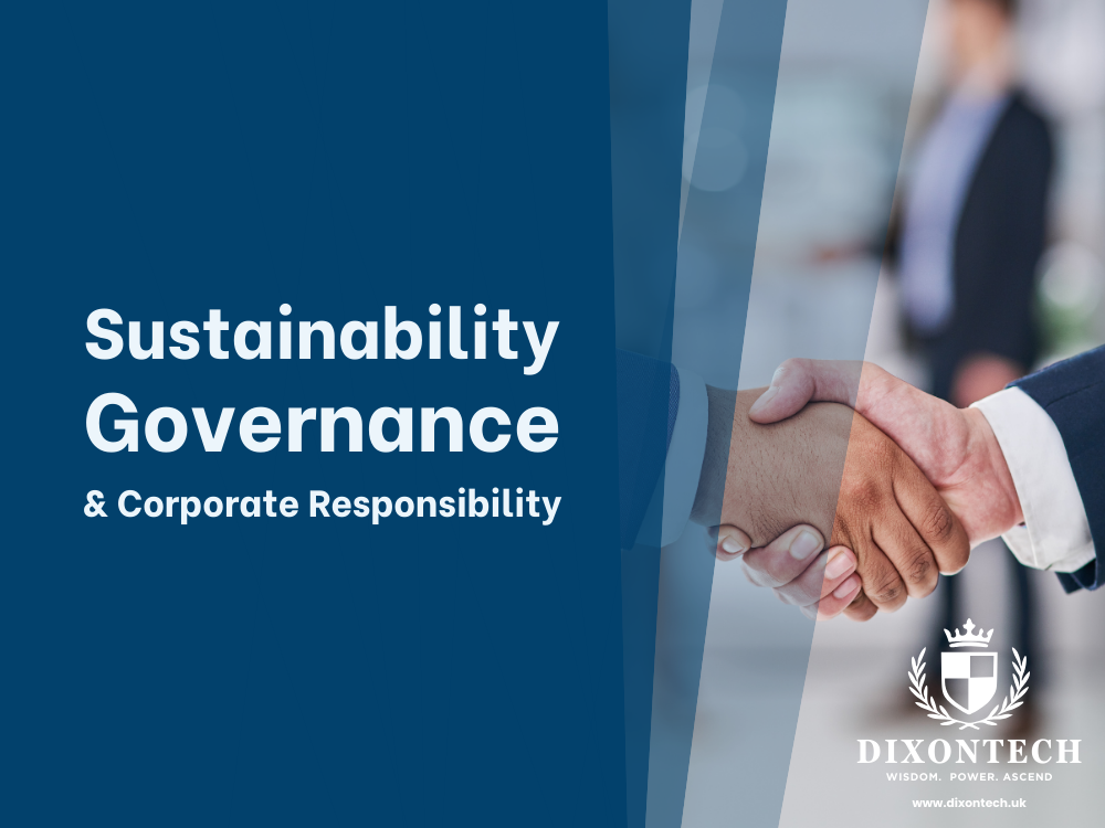 Sustainability Governance and Corporate Responsibility